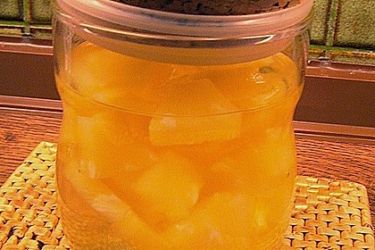 Kandierte Ananas 1