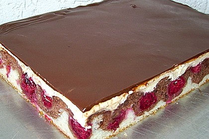 Donauwelle mit Cappuccino - Creme