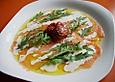 Lachs - Carpaccio mit Tr&uuml;ffel&ouml;l