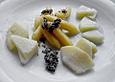 Schupfnudeln mit Apfelso&szlig;e und Mohnbutter
