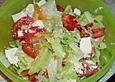 Gemischter Salat mit Joghurt - Dressing