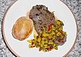 Rindersteak mit W&uuml;rzbutter und Ofenkartoffeln