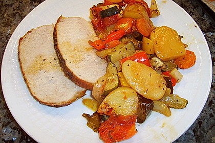 Mediterraner Schweinebraten 2