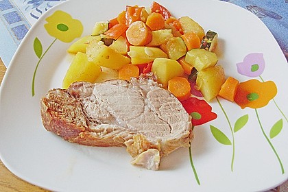Mediterraner Schweinebraten 4