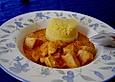 Schweinegulasch mit M&ouml;hren