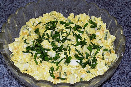 Fettarmer Eiersalat ohne Mayonnaise 2
