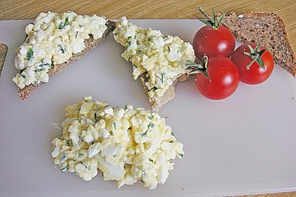 Fettarmer Eiersalat ohne Mayonnaise 6