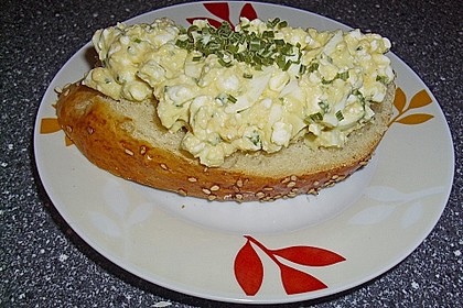 Fettarmer Eiersalat ohne Mayonnaise 8