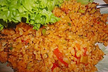 Türkischer Bulgursalat
