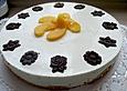Quark - Pfirsich - Sahne - Torte