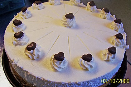 Quark - Pfirsich - Sahne - Torte 6