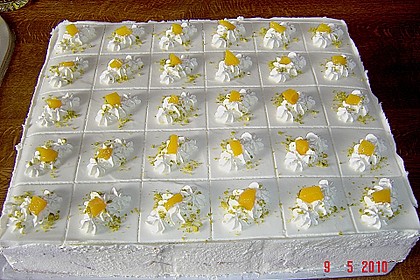 Quark - Pfirsich - Sahne - Torte 17