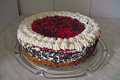 Quark - Pfirsich - Sahne - Torte 24