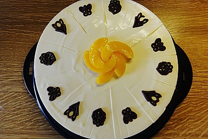 Quark - Pfirsich - Sahne - Torte 29