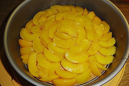Quark - Pfirsich - Sahne - Torte 30