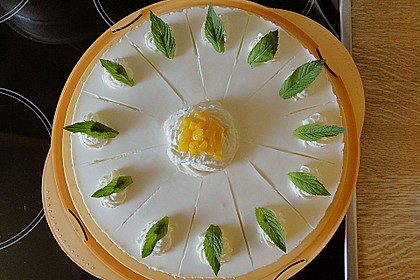 Quark - Pfirsich - Sahne - Torte 31