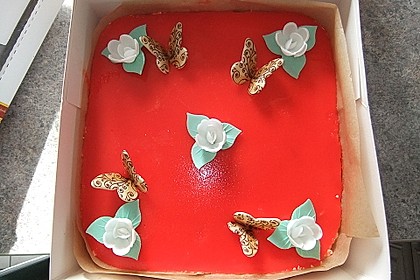 Quark - Pfirsich - Sahne - Torte 32
