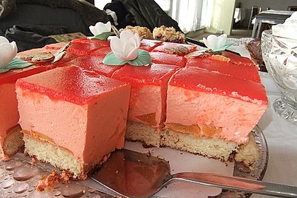 Quark - Pfirsich - Sahne - Torte 33