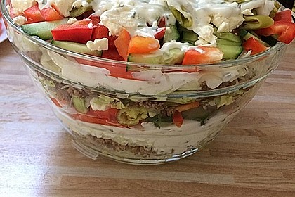 Uschis griechischer Schichtsalat 10