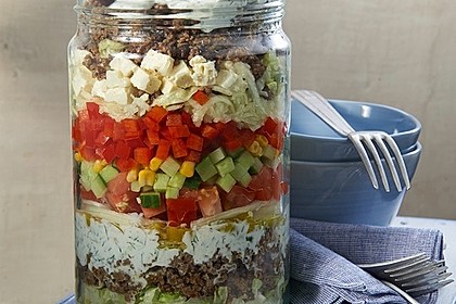 Uschis griechischer Schichtsalat