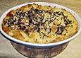 Bread and Butter - Pudding mit Schokostreuseln