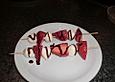 Mozzarella mit Balsamico - Erdbeeren