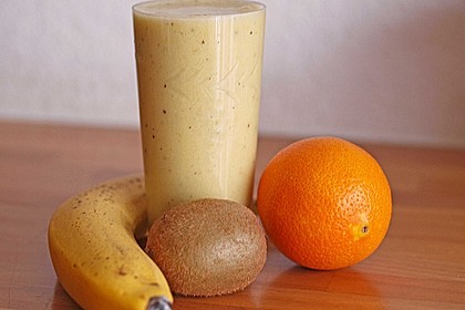 Banane - Kiwi Smoothie 4