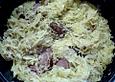 Grassis Sauerkraut mit Speck und dicker R&auml;ucherrippe