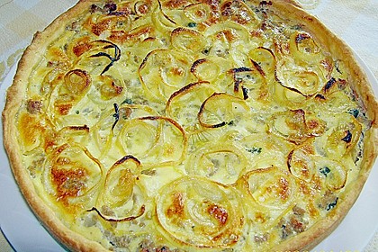 Zwiebel - Hack - Kuchen 1