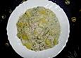 Kartoffelgem&uuml;se mit Lauch,