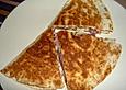 Schinken - K&auml;se Quesadillas