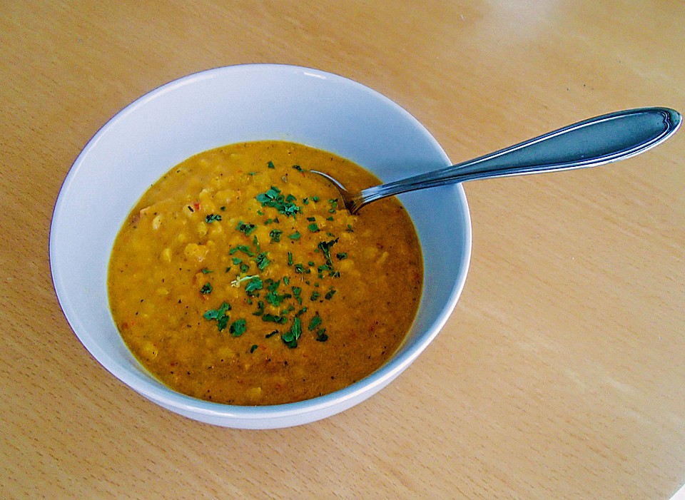 Rote Linsensuppe (Rezept mit Bild) von nadini95 | Chefkoch.de