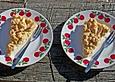 Apfel - Puddingkuchen mit Streuseln