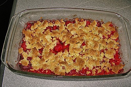 Berries Rhubarb - Crumble 1