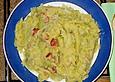 Kartoffel - Wirsingpfanne mit Speck