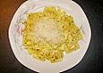 Bandnudeln mit Lachs in Orangen - Sahne - Sauce