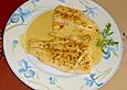 Pangasiusfilet in Sesam mit Currycreme