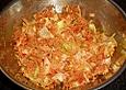 Bulgursalat mit Eisbergsalat, Gurke und Tomaten