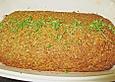 Gr&uuml;nkernrolle mit Paprikaso&szlig;e