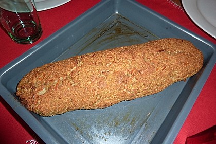 Grünkernrolle mit Paprikasoße 12