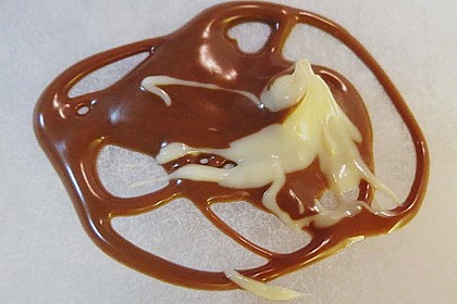 Schokoladendekoration f&uuml;r Torten oder Dessert 28