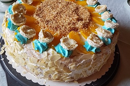 Pfirsich - Raffaello - Torte 18