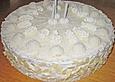 Pfirsich - Raffaello - Torte