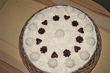 Pfirsich - Raffaello - Torte 7