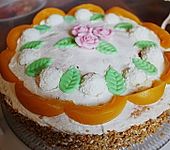 Pfirsich - Raffaello - Torte (Bild)