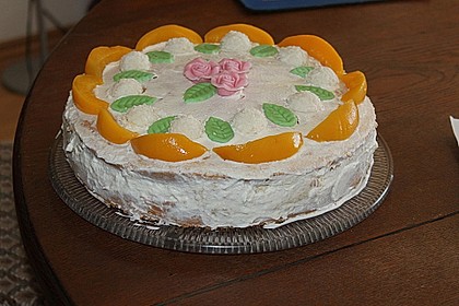Pfirsich - Raffaello - Torte 10