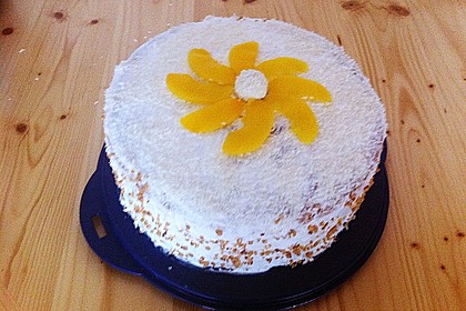 Pfirsich - Raffaello - Torte 16