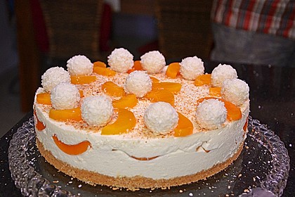 Pfirsich - Raffaello - Torte 2
