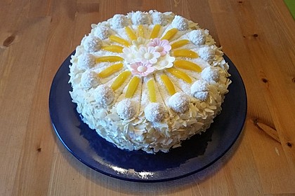 Pfirsich - Raffaello - Torte 14