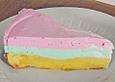Bunte Quarksahnetorte